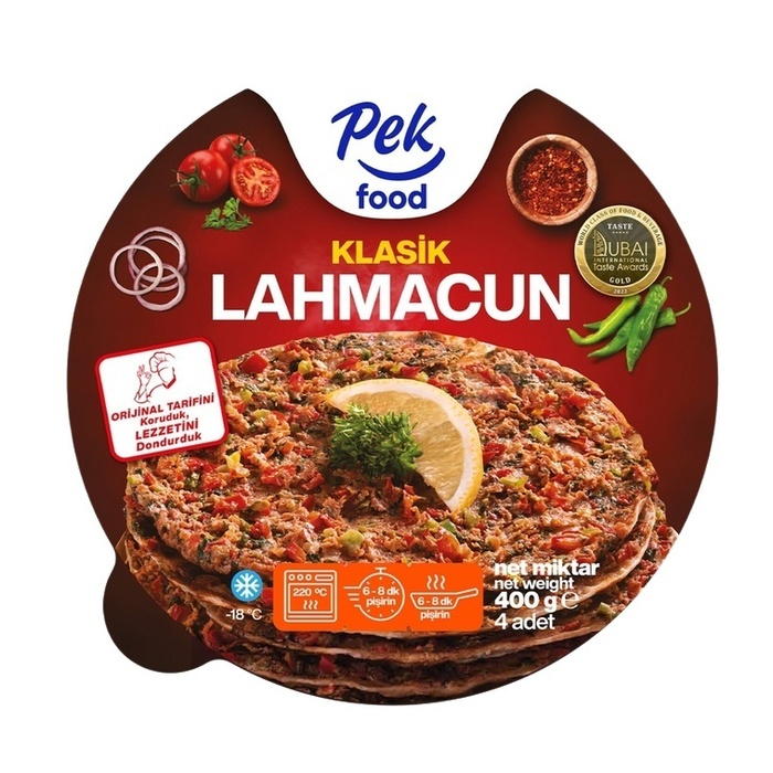 Pek Food Klasik Lahmacun 400 Gr