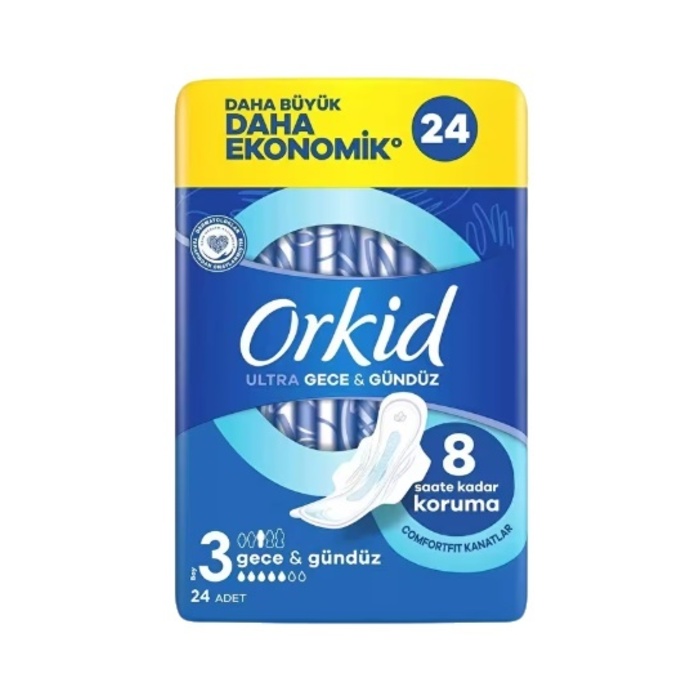 Hijyenik Ped Ultra Gece Ekstra Dörtlü Paket 24'lü