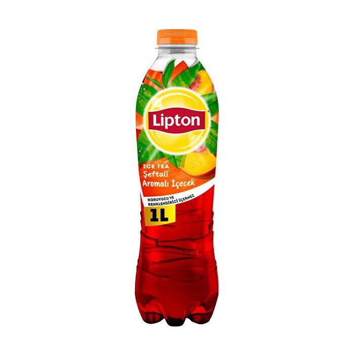 Lipton Ice Tea Şeftali Aromalı Soğuk Çay Pet 1 Lt