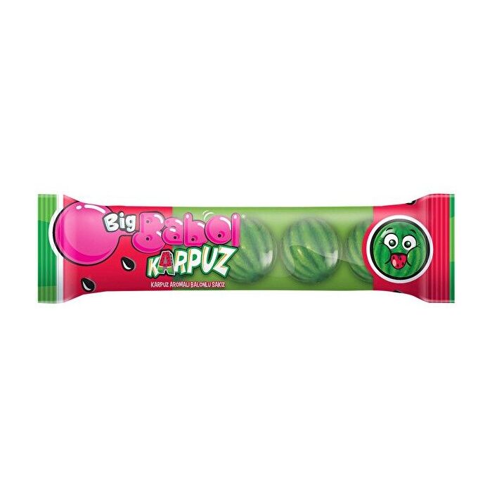 Big Babol Sakız Karpuz Ekşili 4'lü