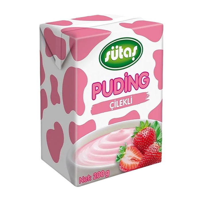 Puding Çilekli 200 Gr