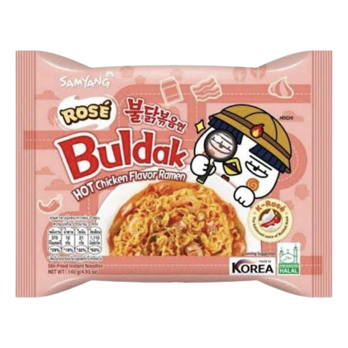 Buldak Hot Chicken Rose Ramen 130 Gr