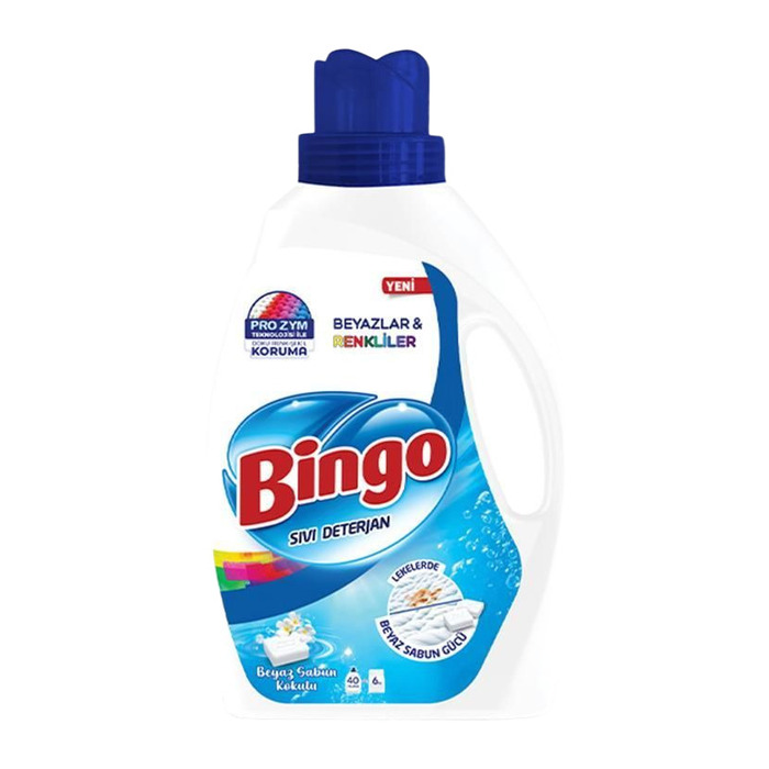 Sıvı Çamaşır Deterjanı Beyaz Ve Renkli 2600 Ml
