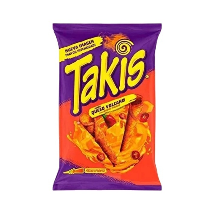 Takis Volcano Peynirli & Acı Biber Aromalı Mısır Cipsi 90 Gr
