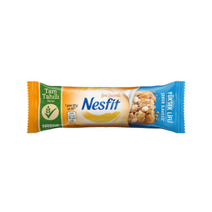 Nesfit Ballı Bar Şeker İlavesiz 20 Gr