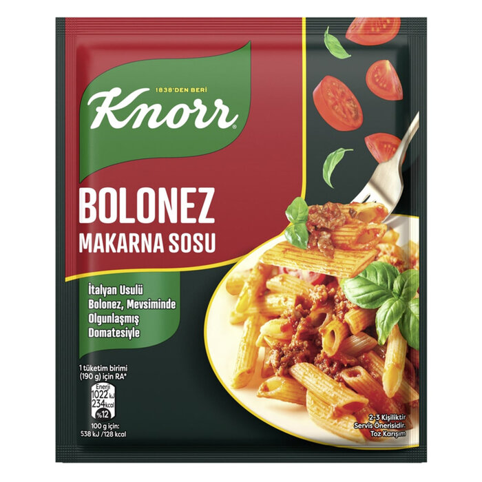 Knorr Bolonez Makarna Sosu 45 Gr