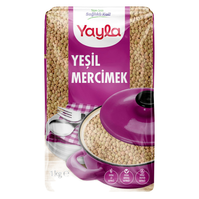 Yeşil Mercimek 1 Kg