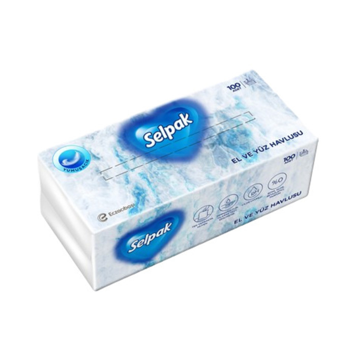 El Ve Yüz Havlusu 100'lü