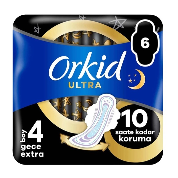 Orkid Ultra Gece Extra 4 Boy 5 Adet