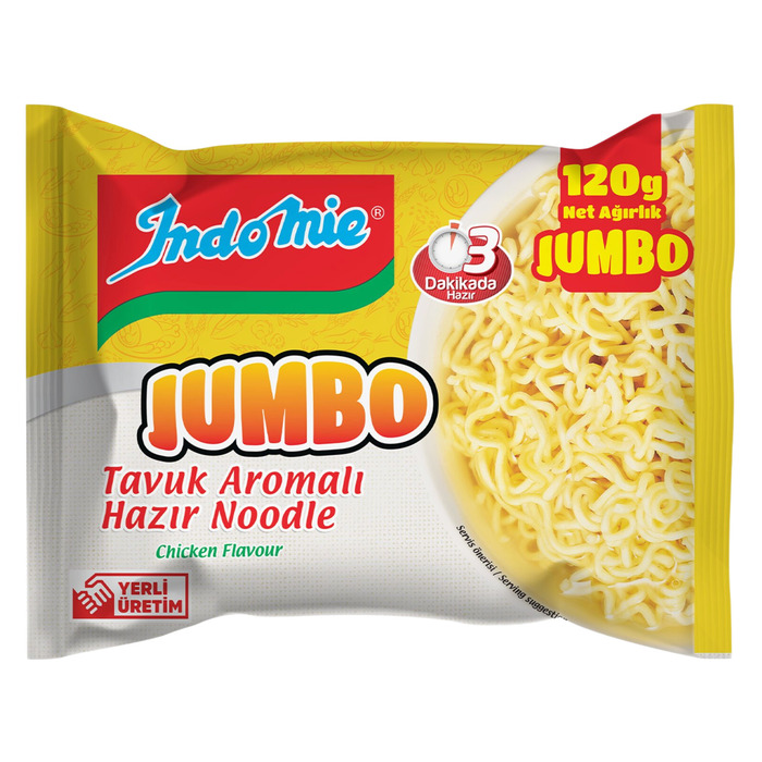 Noodle Jumbo Tavuklu 120 Gr