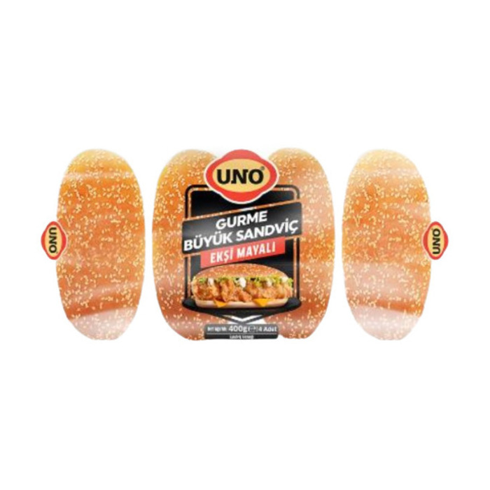 Büyük Sandviç Ekmeği Gurme 4'lü 400 Gr