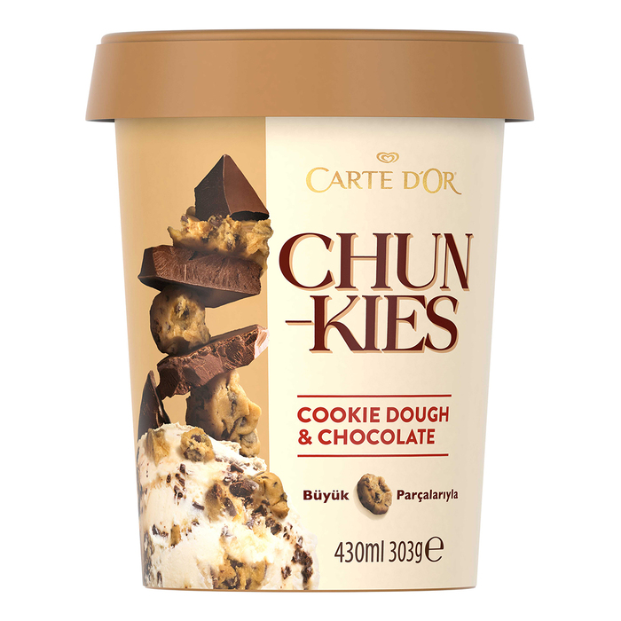 Carte D'Or Chunkies Cookie Dough & Çikolata Parçalı Vanilyalı