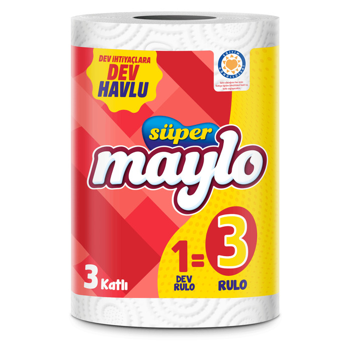 Maylo Süper Maylo Dev Rulo 3 Katlı