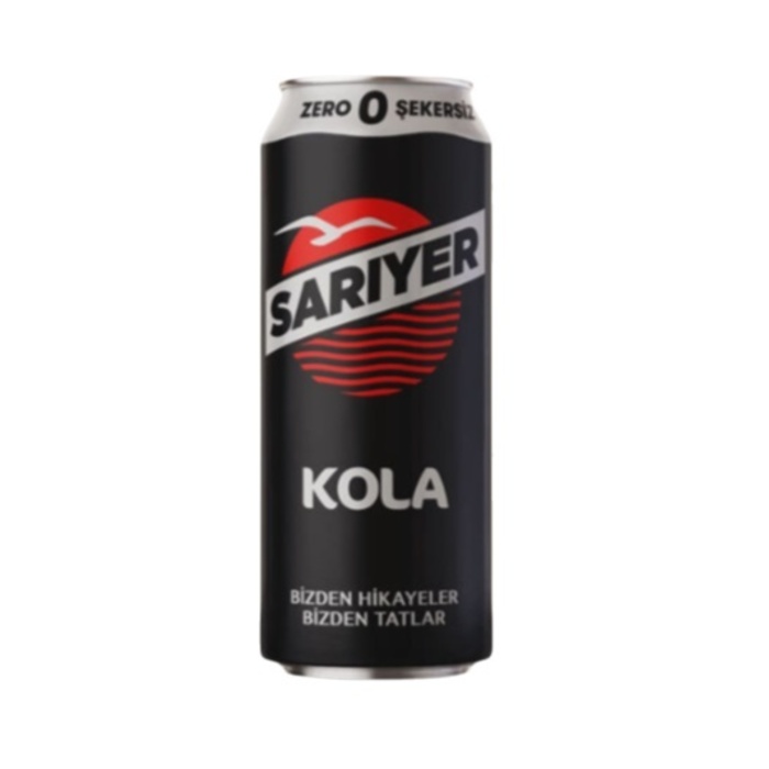 Sarıyer Kutu Kola Şekersiz 330 Ml