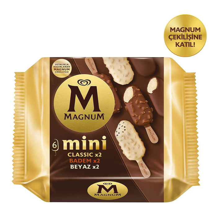 Magnum Mini Classic Badem Beyaz 345 Ml