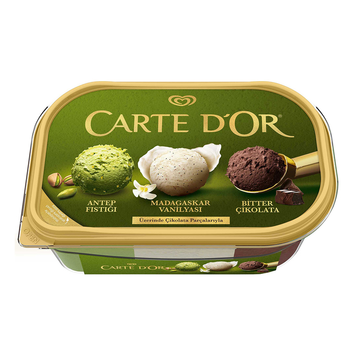 Carte D'Or Classic Antep Fıstığı Bitter Çikolata Vanilya 850 Ml