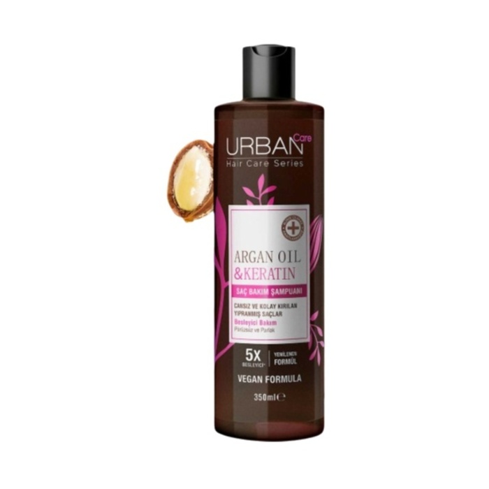 Urban Care Argan Oil & Keratin Besleyici Ve Kırılma Karşıtı Saç Bakım Şampuanı 350 Ml