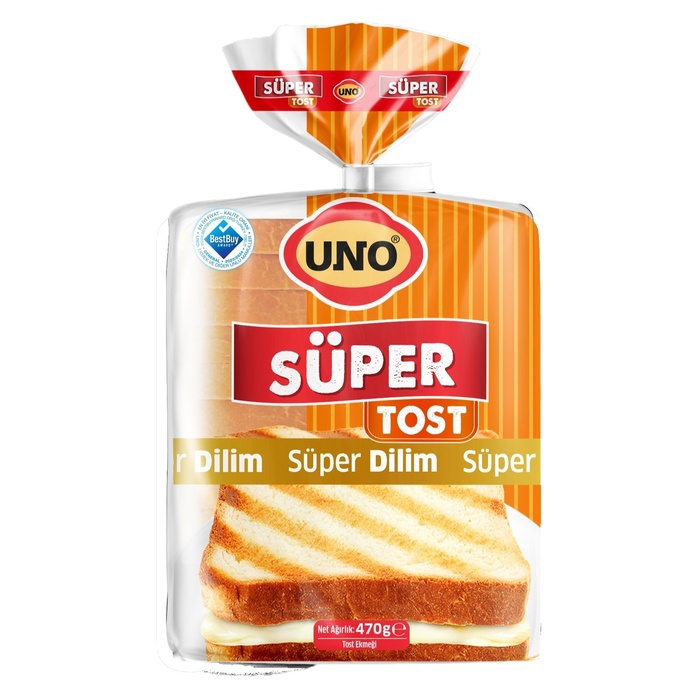 Tost Ekmeği Süper 470 Gr