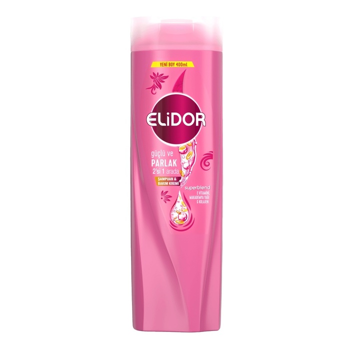 Elidor Güçlü Ve Parlak Şampuan 400 Ml