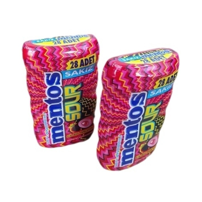 Sakız Kırmızı Meyveler 56 Gr
