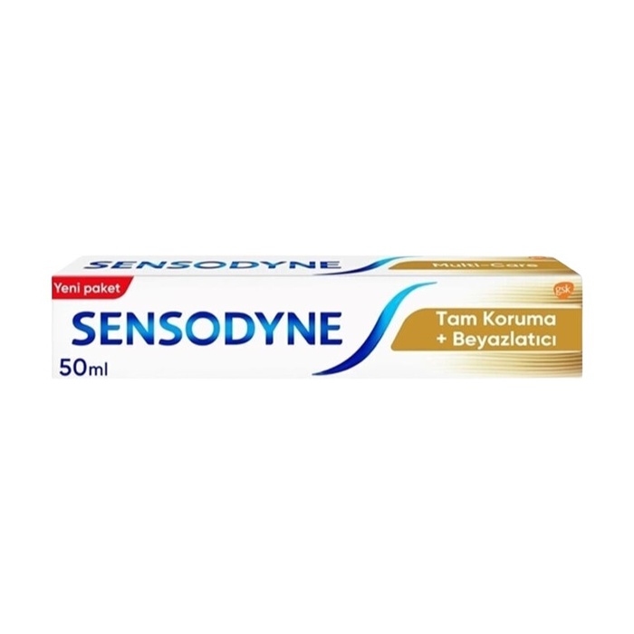 Sensodyne Tam Koruma Beyazlatıcı Diş Macunu 50 Ml