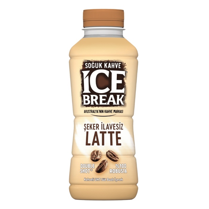 Ice Break Latte Şeker İlavesiz 375 Ml
