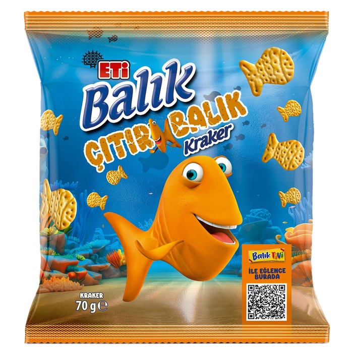 Çıtır Balık Kraker 70 Gr