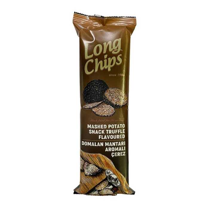 Long Chips Trüf Mantarlı Aromalı Uzun Patates Cips 75 Gr