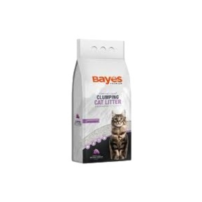 Bayes Bentonit Kedi Kumu Lavanta 5 Kg