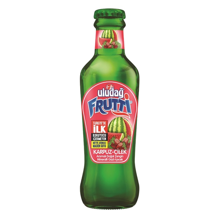 Uludağ Frutti Maden Suyu Karpuz & Çilek Aromalı 200 Ml