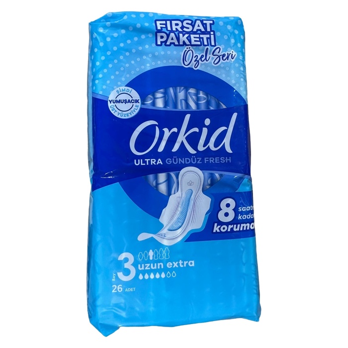 Ultra Gündüz Fresh 3 Uzun Ped Extra 26'lı