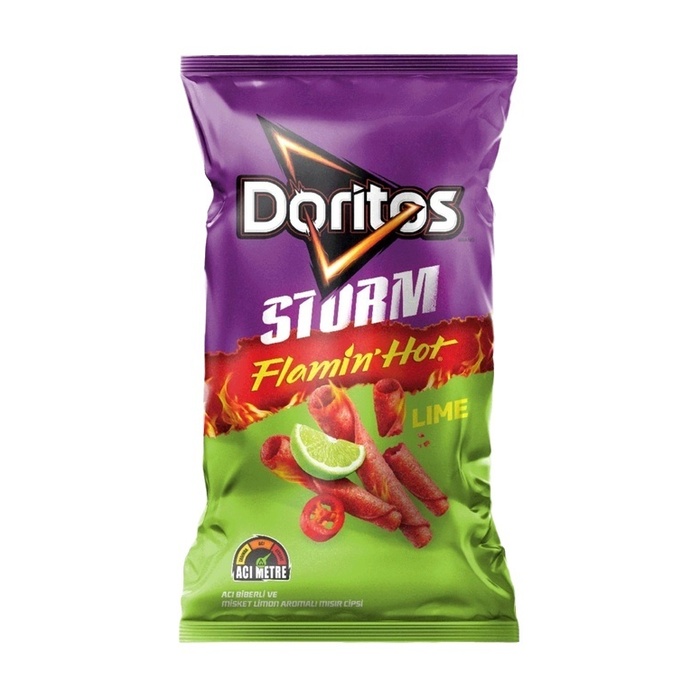 Storm Flamin Hot Lime 125 Gr