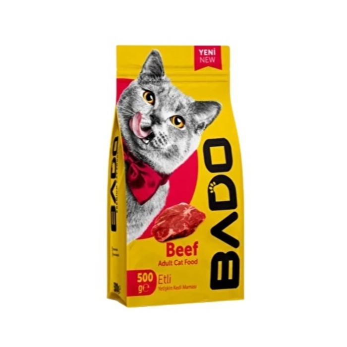 Biftekli Yetişkin Kedi Maması 500 Gr