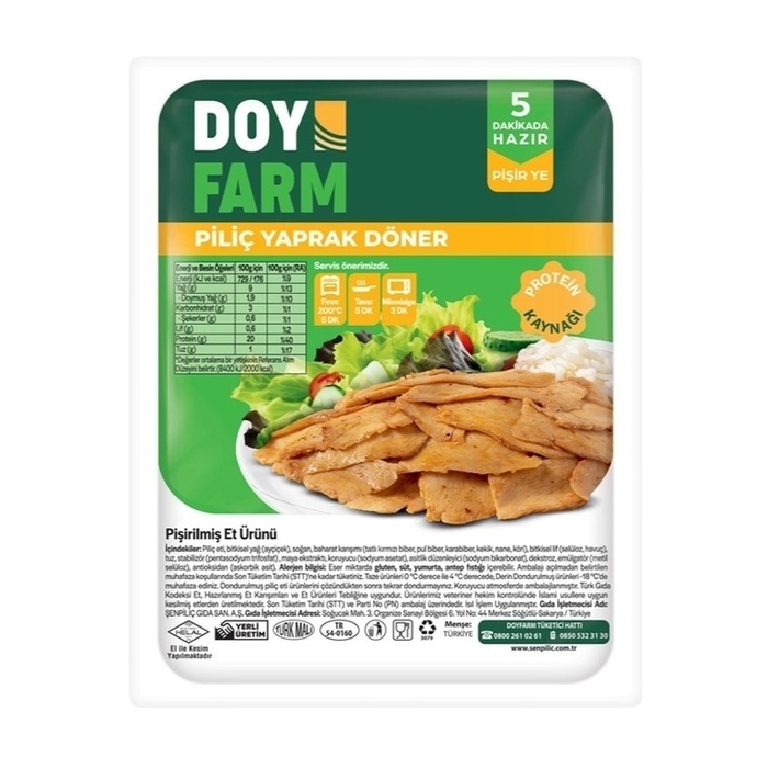 DoyFarm Piliç Döner 200 Gr
