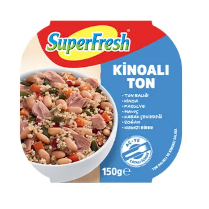 SuperFresh Kinoalı Ton Salata 150 Gr