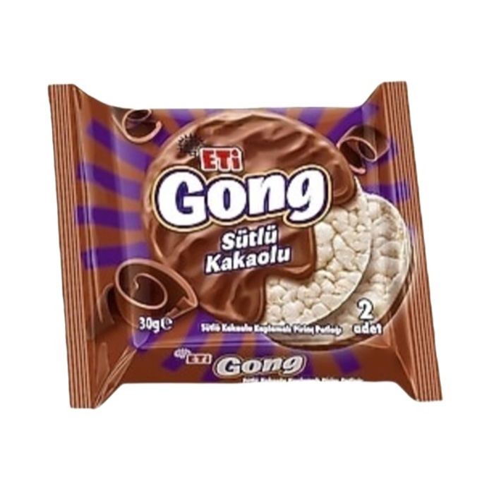 Gong Sütlü Kakaolu Pirinç Patlağı 30 Gr