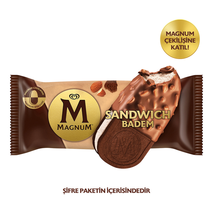 Magnum Sandwich Badem 140 Ml