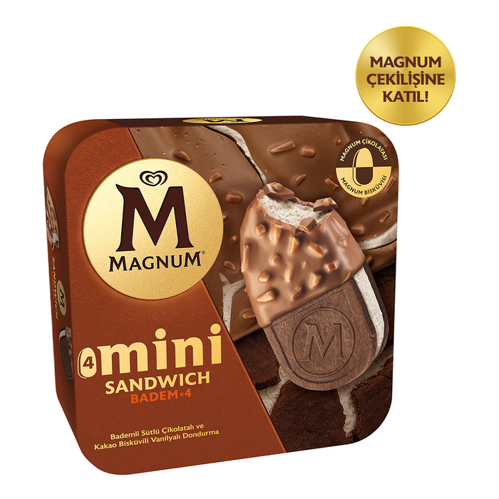 Magnum Mini Sandwich Badem 400 Ml