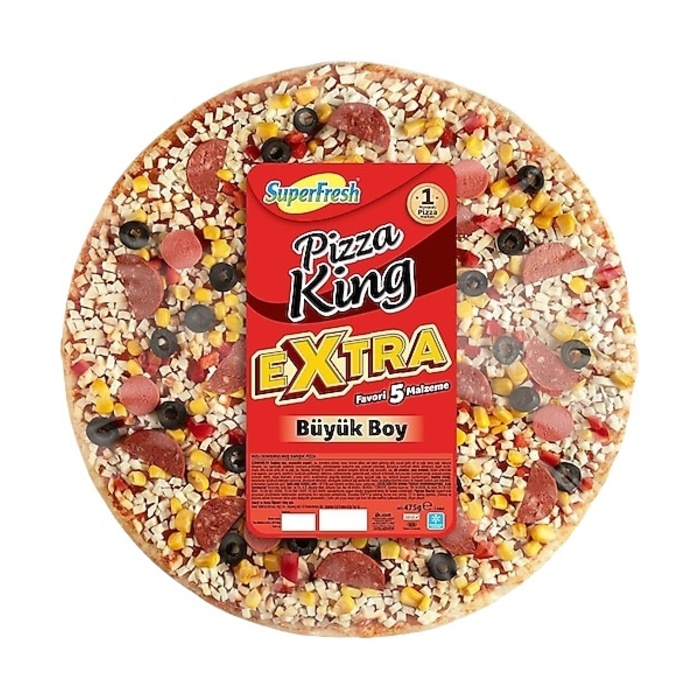 SuperFresh Pizza King Extra Sucuklu 465 Gr