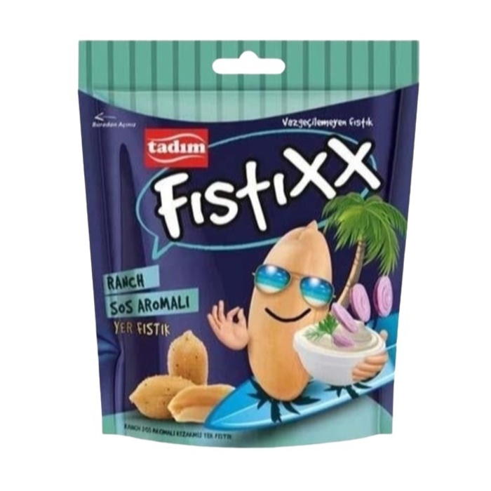 Tadım Fıstıxx Yer Fıstığı Ranch Soslu 90 Gr