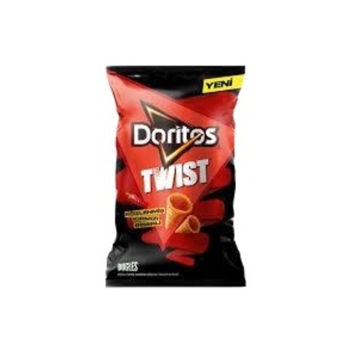 Mısır Cipsi Twist Közlenmiş Kırmızı Biberli Süper Boy 115 Gr