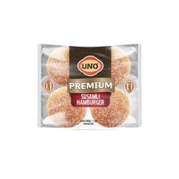 UNO PREMIUM SUSAMLI HAMBURGER 340 GR