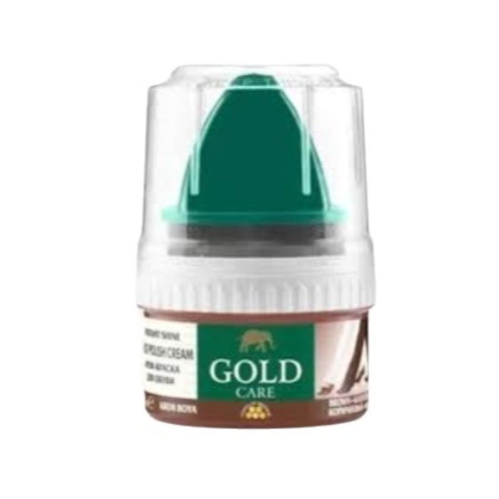 Gold Care Hazır Cilalı Kahverengi Ayakkabı Boyası 50 Ml