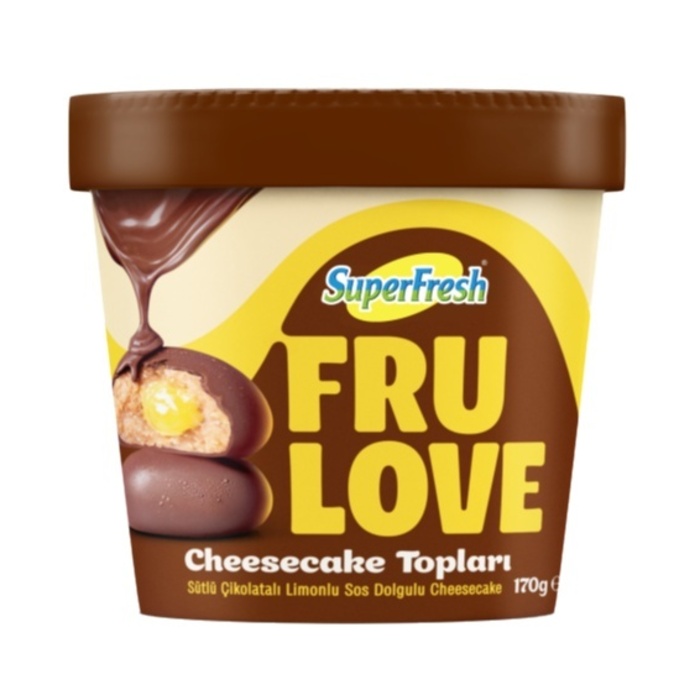 SuperFresh Frulove Limonlu Cheescake Topları 170 Gr