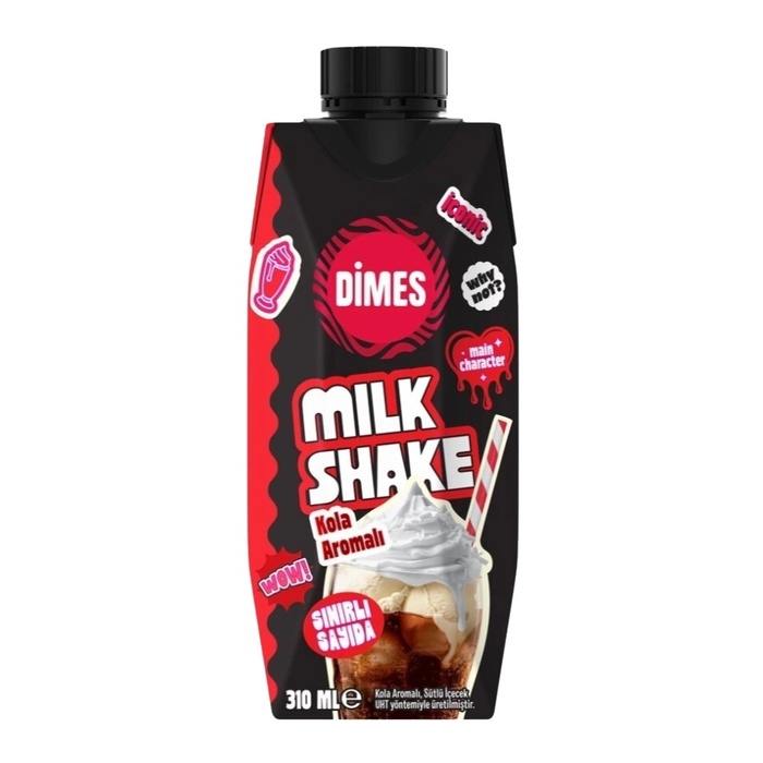 Kola Aromalı Vanilyalı Milkshake 310 Ml