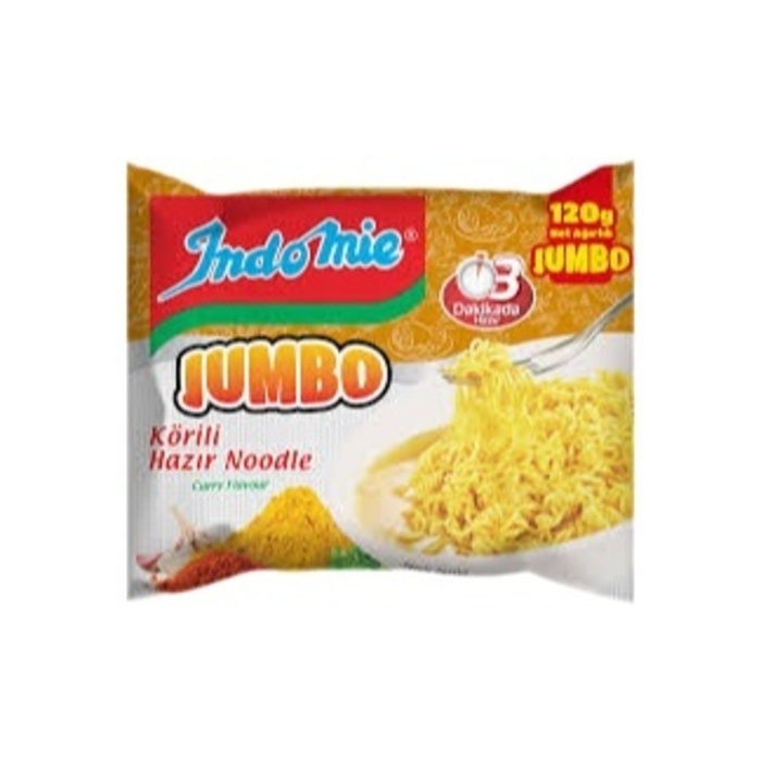 INDOMİE JUMBO KÖRİLİ NOODLE 120 GR