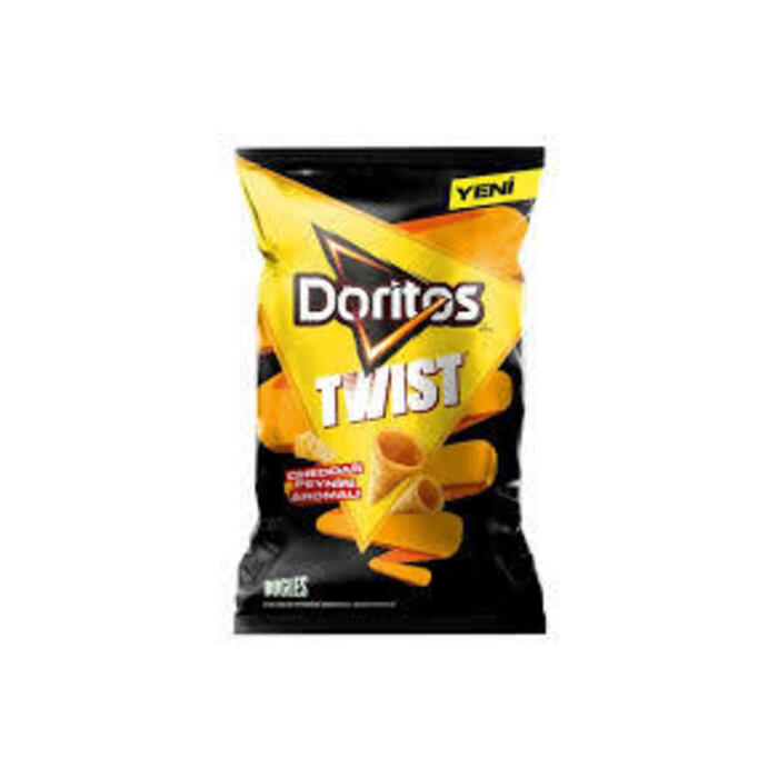 Doritos Mısır Cipsi Twist Cheddar Peyniri Süper Boy 115 Gr