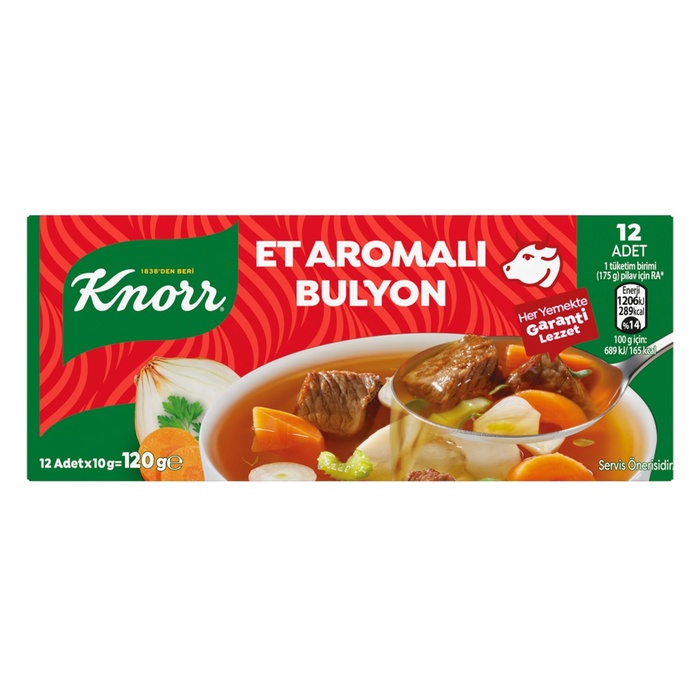 Knorr Et Suyu Bulyon 12'li