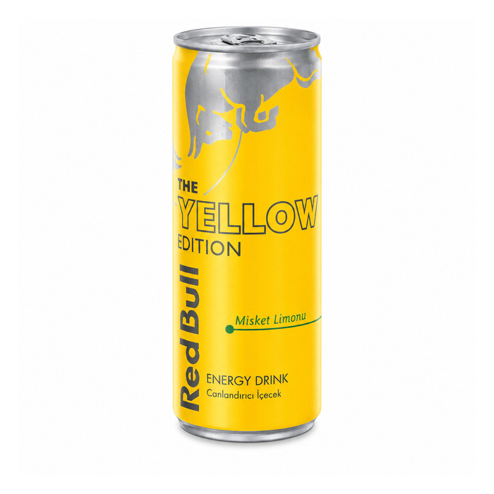 Red Bull Yellow Edition Misket Limonu Aromalı Enerji İçeceği 250 Ml
