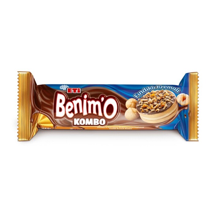 Eti Benim O Kombo Fındık Kremalı Bisküvi 84 Gr